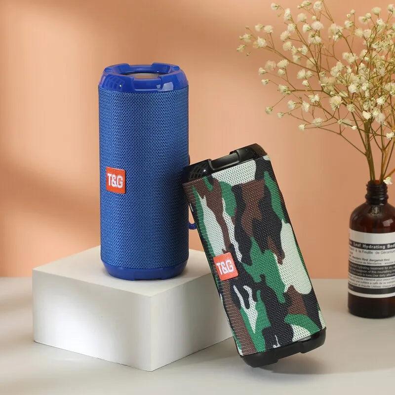 Portable Bluetooth Speaker with Dual Drivers & FM Radio by HitMyNeed