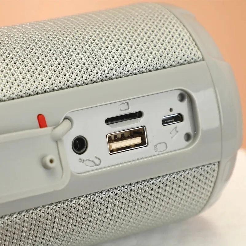 Portable Bluetooth Speaker with Dual Drivers & FM Radio by HitMyNeed