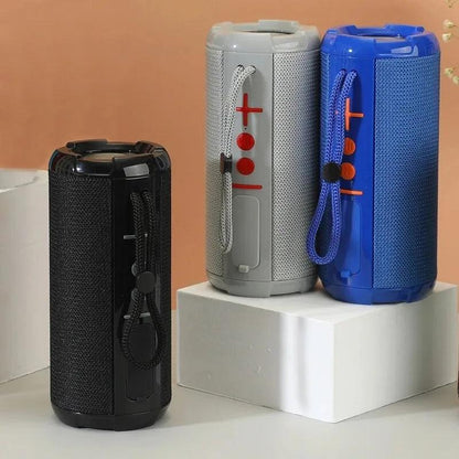 Portable Bluetooth Speaker with Dual Drivers & FM Radio by HitMyNeed