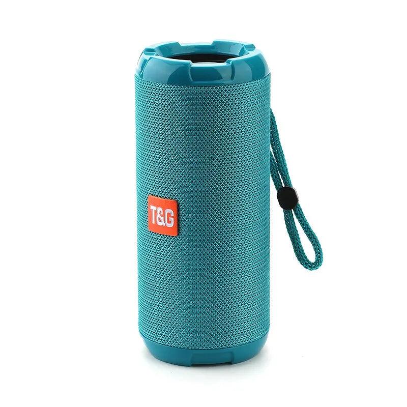 Portable Bluetooth Speaker with Dual Drivers & FM Radio green by HitMyNeed