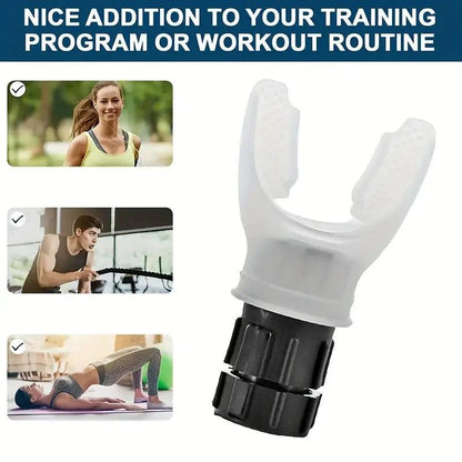 Portable Breathing Exerciser With Adjustable Resistance by HitMyNeed