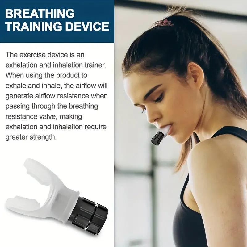 Portable Breathing Exerciser With Adjustable Resistance by HitMyNeed