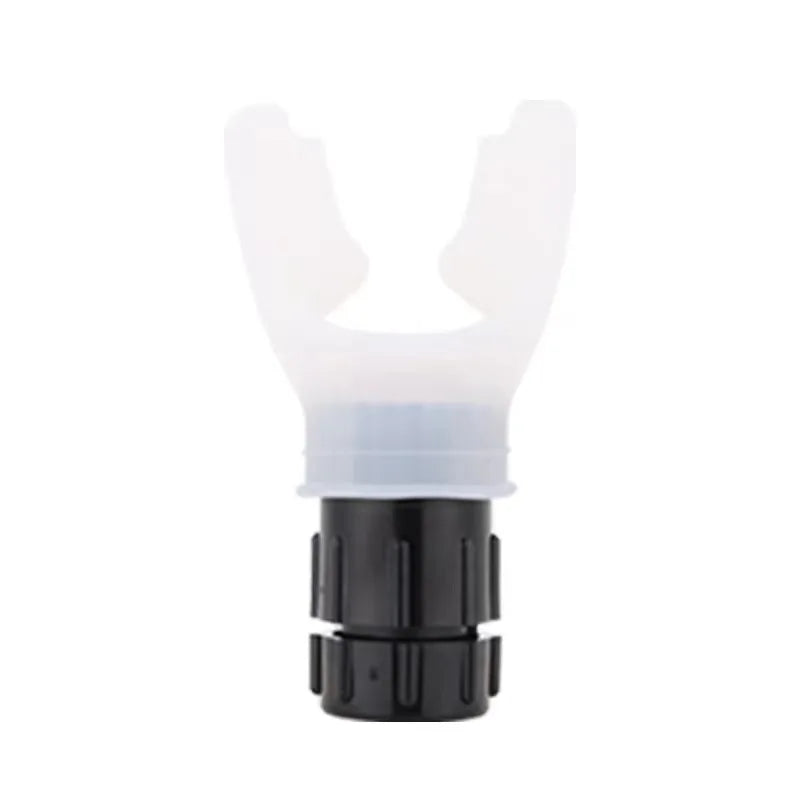 Portable Breathing Exerciser With Adjustable Resistance white by HitMyNeed