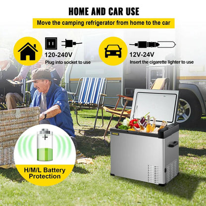 Portable Car Fridge Freezer 30L 40L 50L 12/24V & AC by HitMyNeed