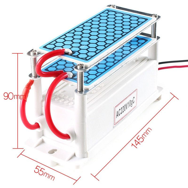 Portable Ceramic Ozone Generator Air Purifier by HitMyNeed