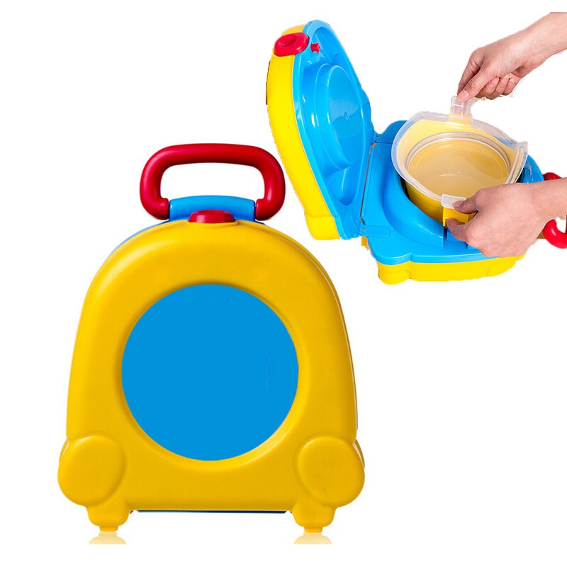 Portable Children's Potty Seat with Removable Bucket by HitMyNeed