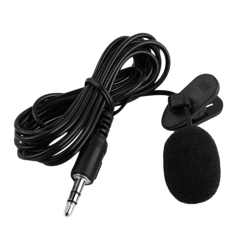 Portable Clip-On Lapel Microphone 3.5mm by HitMyNeed