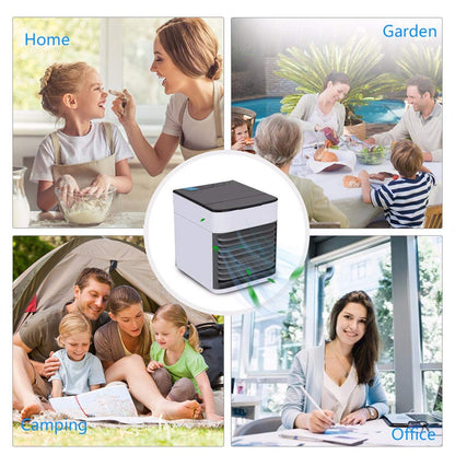 Portable Compact Air Cooler with LED Lights by HitMyNeed