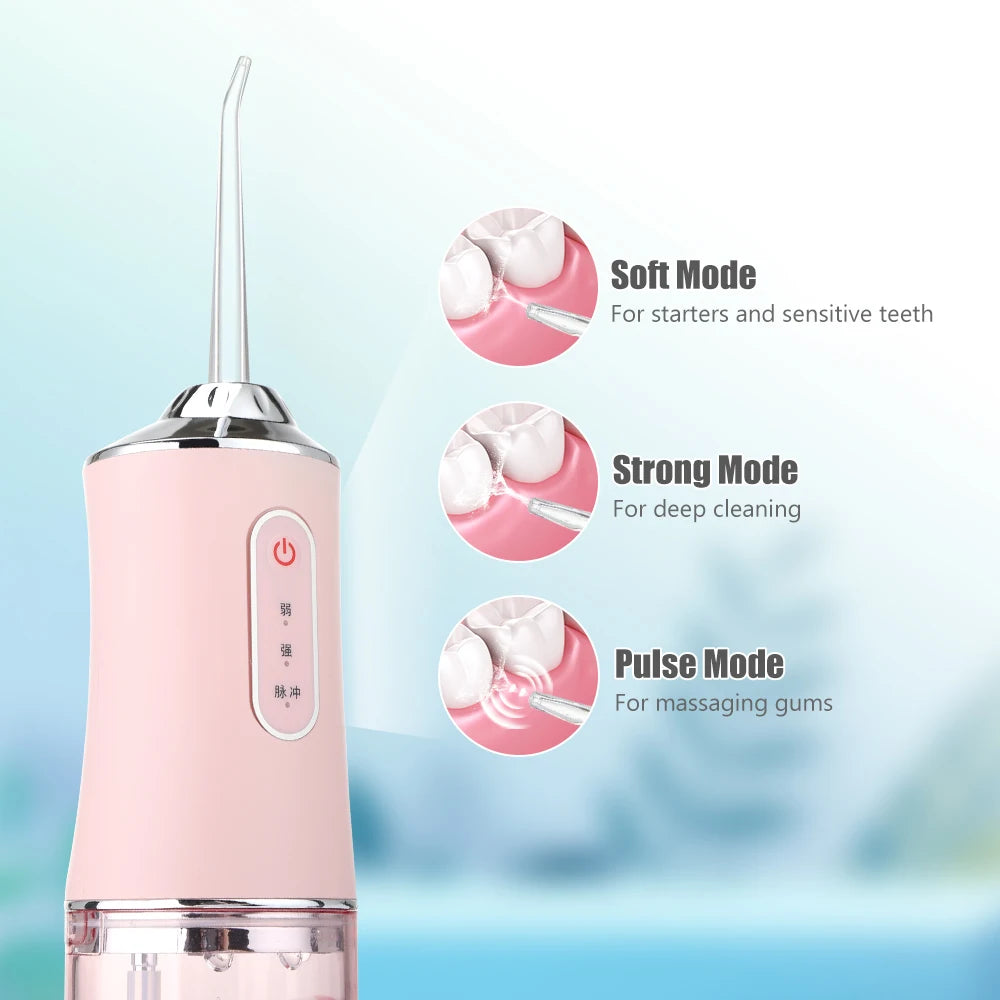 Portable Cordless Dental Water Flosser Irrigator by HitMyNeed