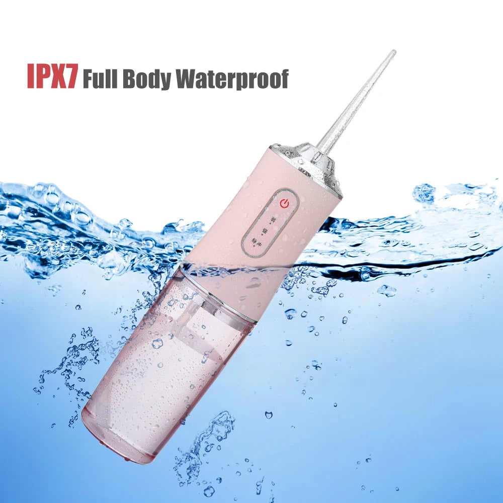Portable Cordless Dental Water Flosser Irrigator by HitMyNeed