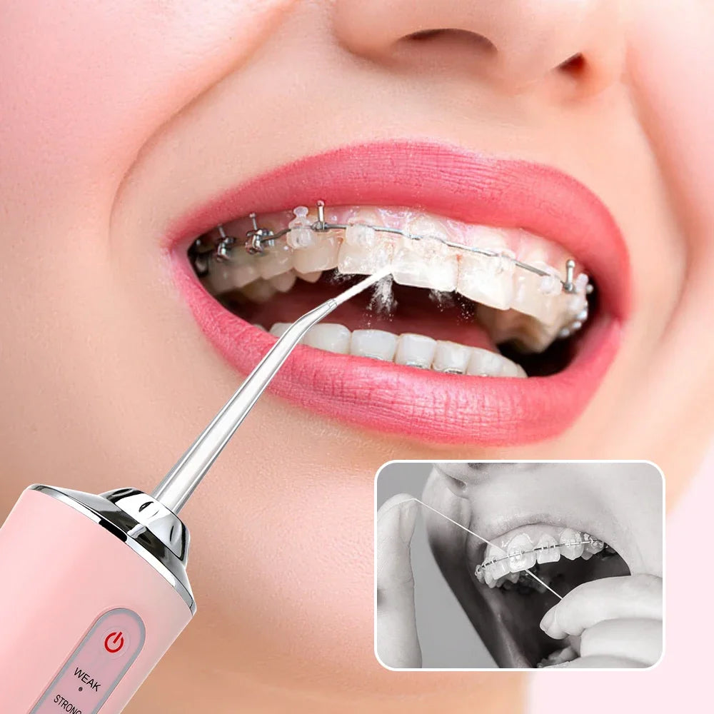 Portable Dental Water Jet Oral Irrigator, 3 Modes by HitMyNeed