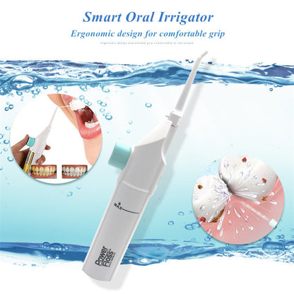 Portable Denture & Oral Cleaner with Floss Function by HitMyNeed