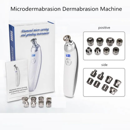 Portable Diamond Microdermabrasion Facial Machine by HitMyNeed