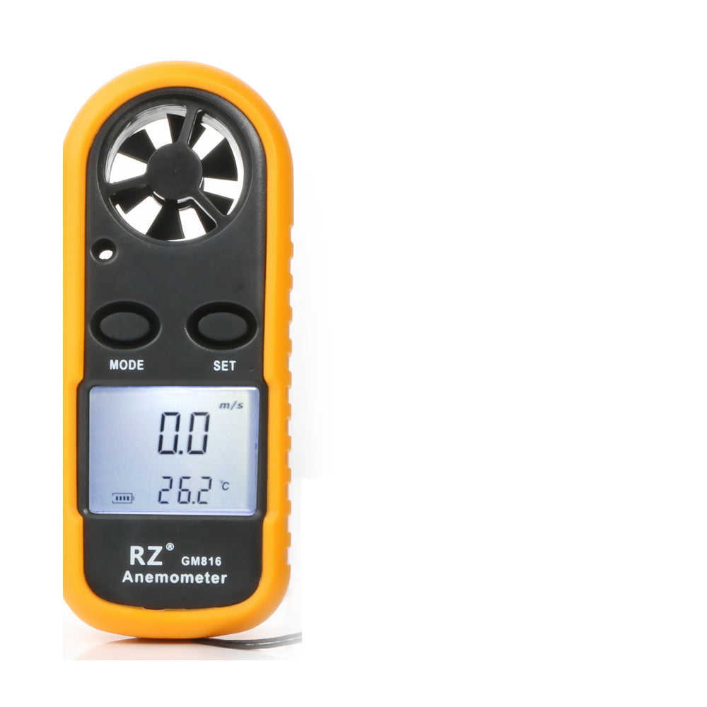 Portable Digital Anemometer with Temperature Display by HitMyNeed