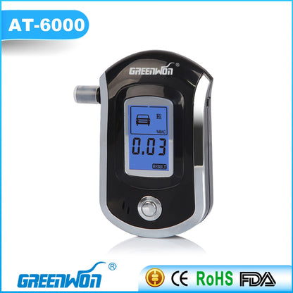 Portable Digital Breath Alcohol Tester with LCD by HitMyNeed