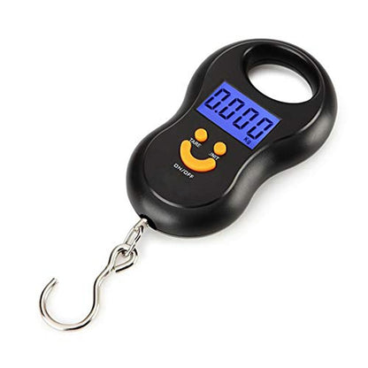 Portable Digital Hanging Scale 50kg with LCD Display by HitMyNeed