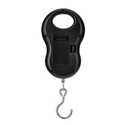 Portable Digital Hanging Scale 50kg with LCD Display by HitMyNeed