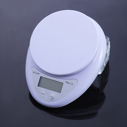 Portable Digital Kitchen Food Scale 5kg by HitMyNeed