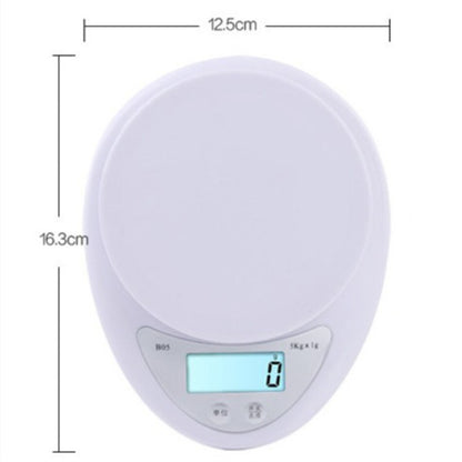 Portable Digital Kitchen Food Scale 5kg by HitMyNeed