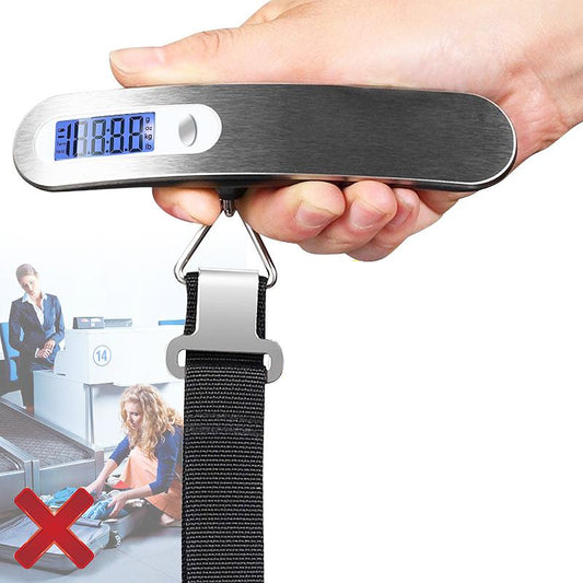 Portable Digital Luggage Scale 50kg Travel Weight Checker by HitMyNeed