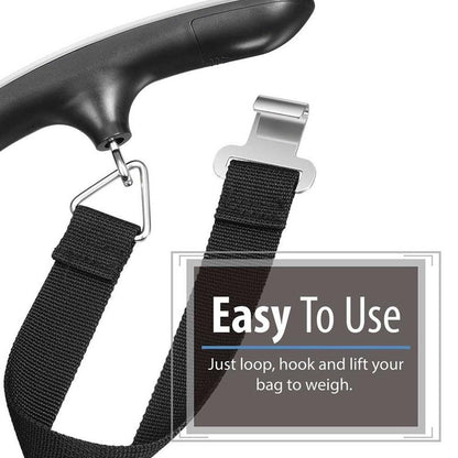 Portable Digital Luggage Scale 50kg Travel Weight Checker by HitMyNeed
