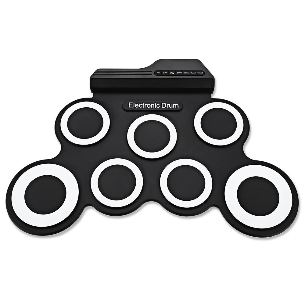 Portable Digital Silicone Drum Pad Kit by HitMyNeed