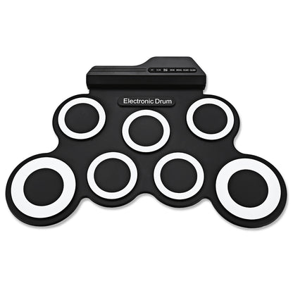 Portable Digital Silicone Drum Pad Kit by HitMyNeed