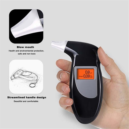 Portable Digital Vehicle Breathalyzer Tester by HitMyNeed
