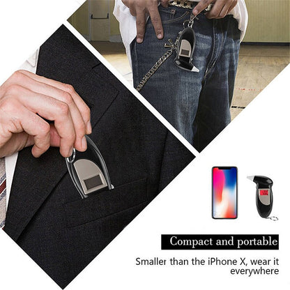 Portable Digital Vehicle Breathalyzer Tester by HitMyNeed