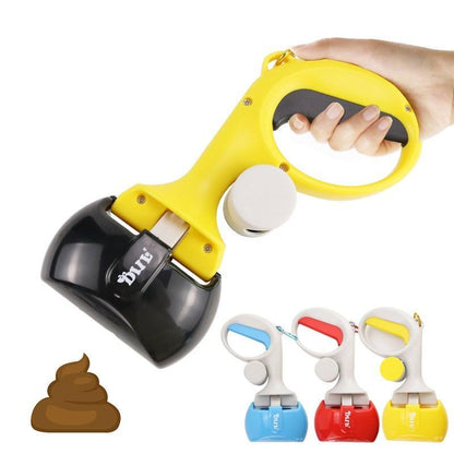Portable Dog Pooper Scooper with Waste Bag Holder by HitMyNeed