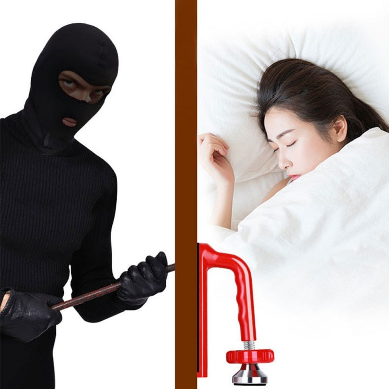 Portable Door Jammer with Storage Bag by HitMyNeed