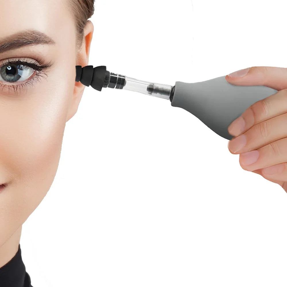 Portable Ear Pressure Relief Tool with 3 Earplugs by HitMyNeed