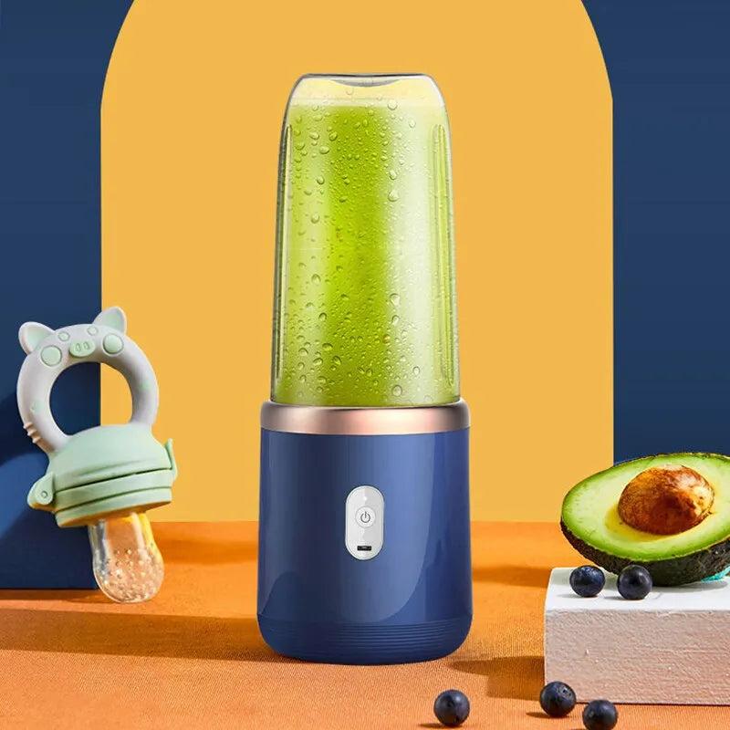 Portable Electric 300ml Juicer and Mixer Cup by HitMyNeed