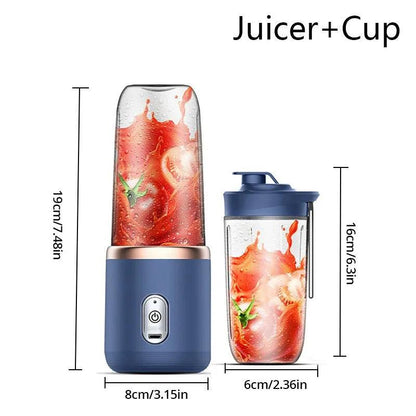 Portable Electric 300ml Juicer and Mixer Cup by HitMyNeed