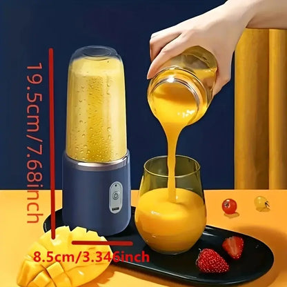 Portable Electric Blender Bottle with 6 Blades by HitMyNeed