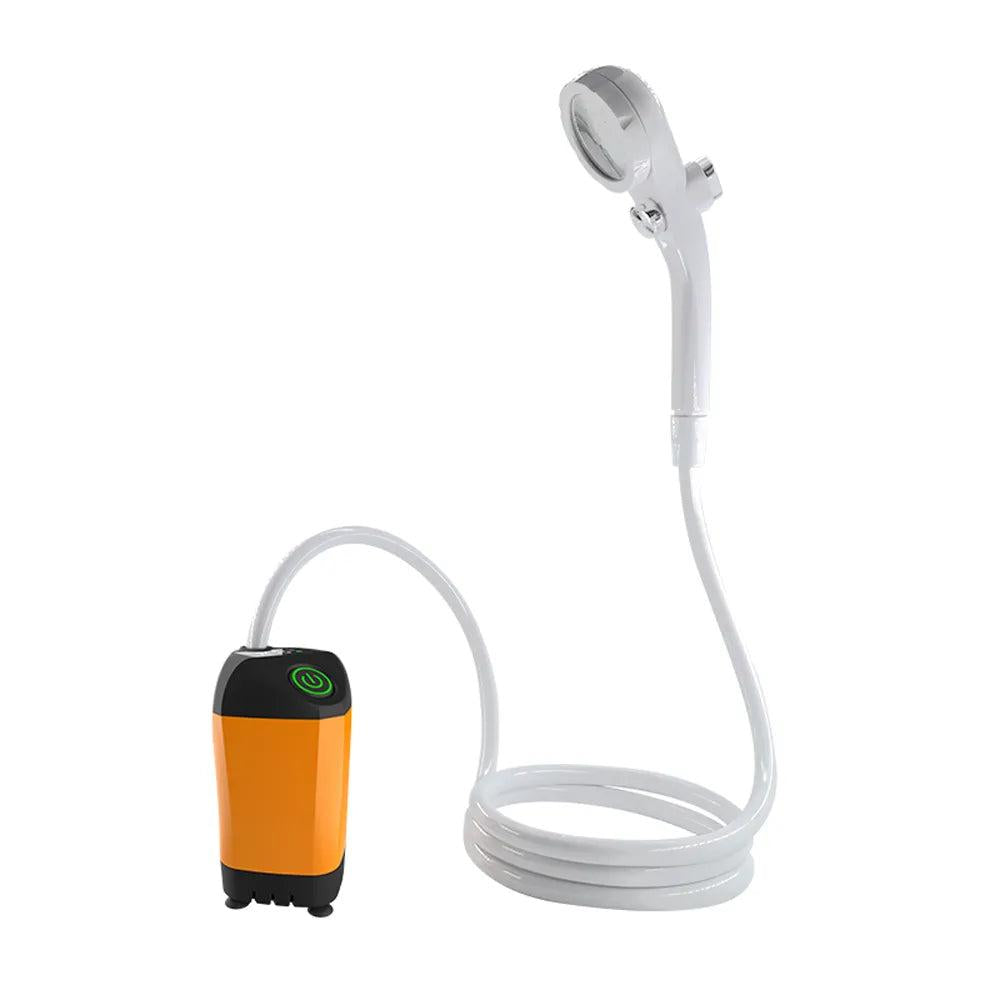 Portable Electric Camping Shower with Digital Display by HitMyNeed