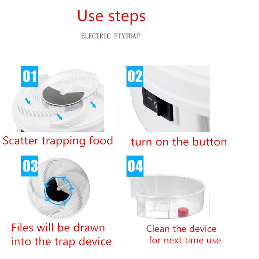 Portable Electric Fly Catcher Trap Device by HitMyNeed