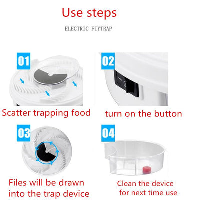 Portable Electric Fly Catcher Trap Device by HitMyNeed