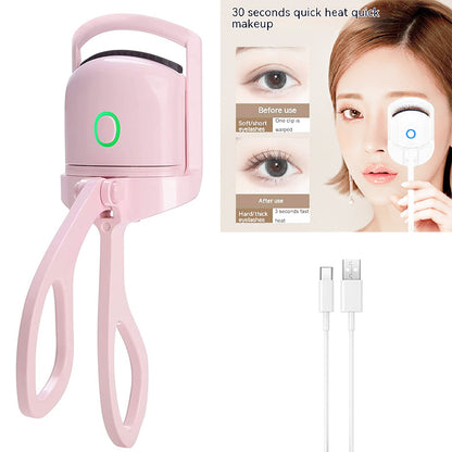 Portable Electric Heated Eyelash Curler Comb by HitMyNeed