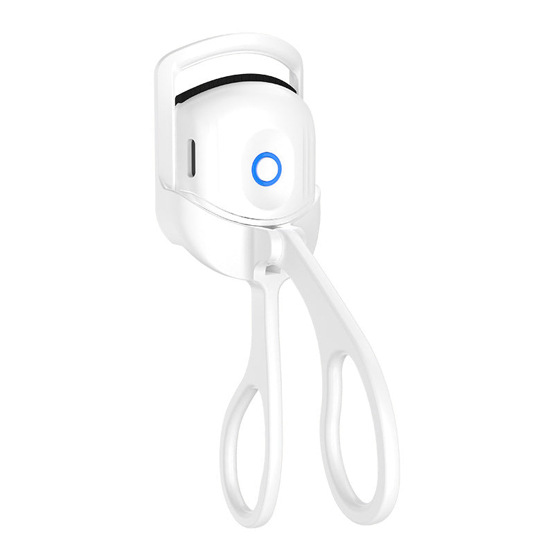 Portable Electric Heated Eyelash Curler Comb white by HitMyNeed