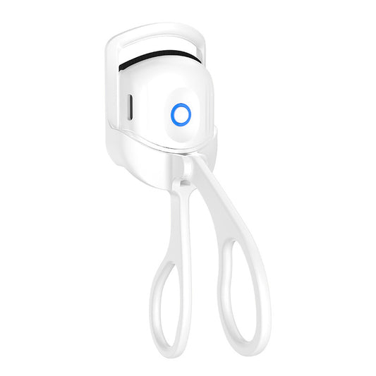 Portable Electric Heated Eyelash Curler Comb white by HitMyNeed