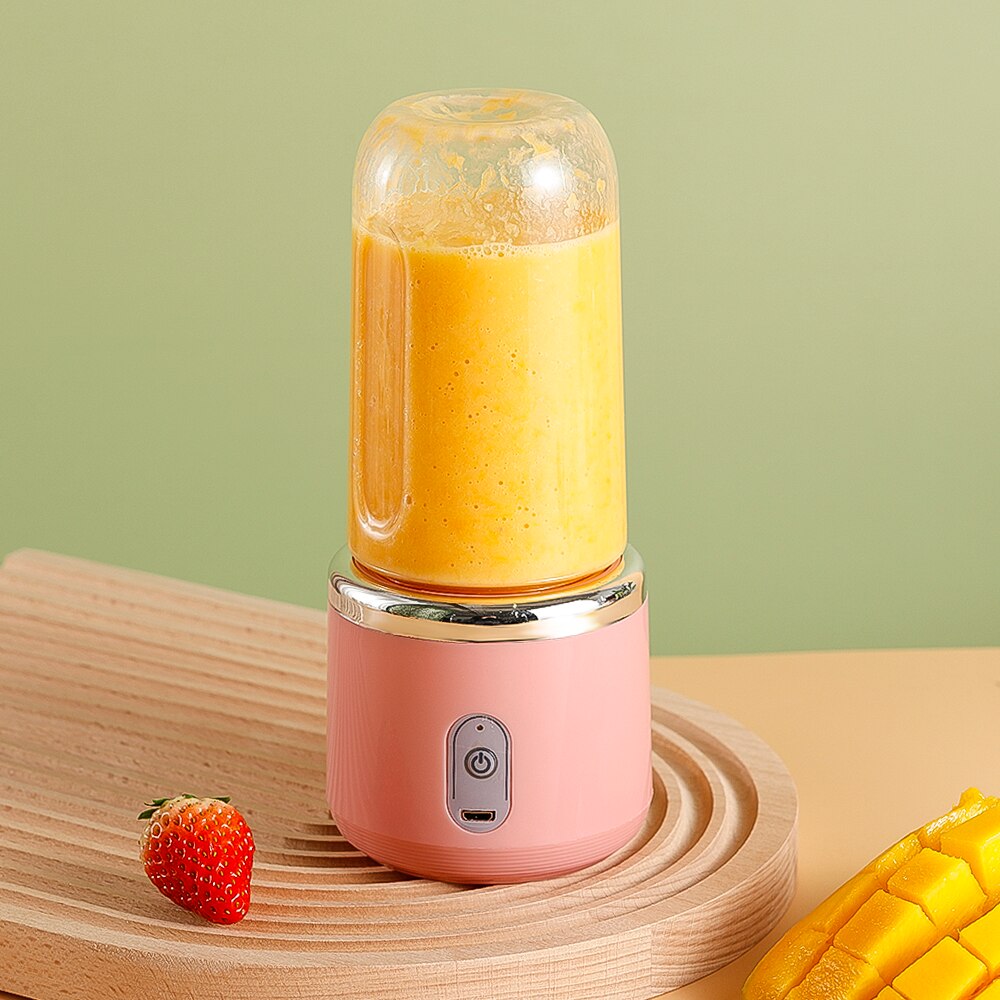 Portable Electric Juicer Blender 400ml USB Rechargeable by HitMyNeed