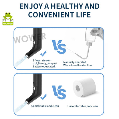 Portable Electric Travel Bidet 2.3L Rechargeable Shattaf by HitMyNeed