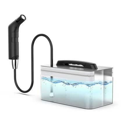 Portable Electric Travel Bidet 2.3L Rechargeable Shattaf black by HitMyNeed
