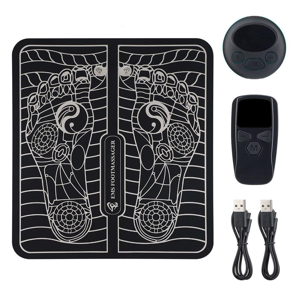 Portable EMS Foot Massager Pad with Remote by HitMyNeed