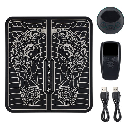 Portable EMS Foot Massager Pad with Remote by HitMyNeed