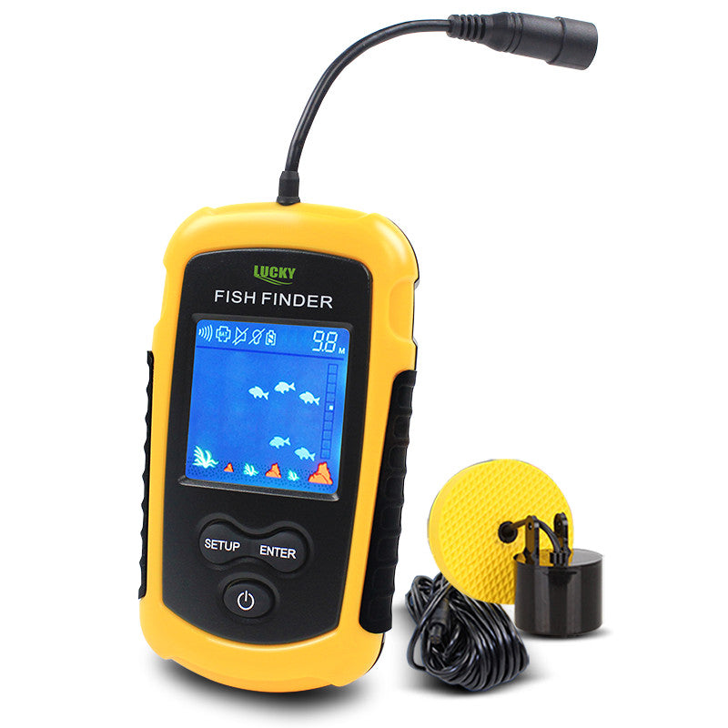 Portable Fish Finder with Sonar Sensor & Display by HitMyNeed