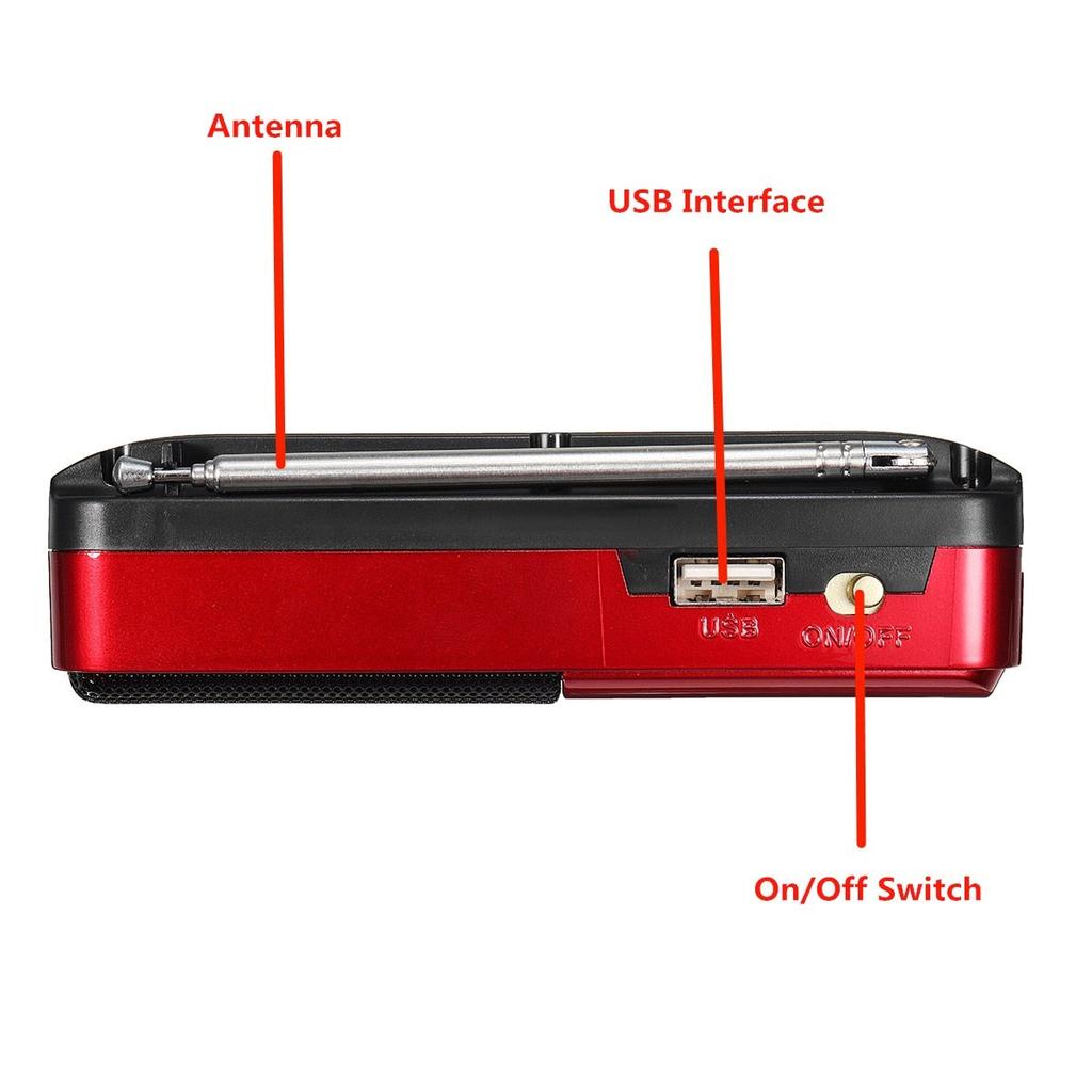 Portable FM Radio and Mini MP3 Player by HitMyNeed