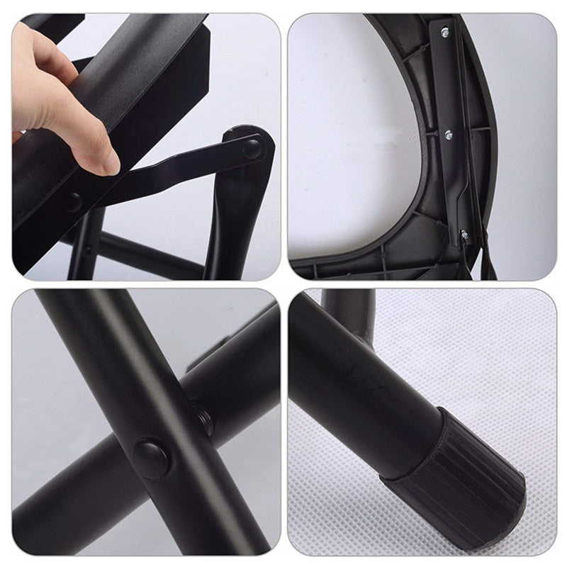 Portable Foldable Camping Toilet Chair by HitMyNeed