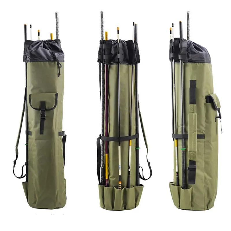 Portable Foldable Fishing Rod Cylinder Shoulder Bag by HitMyNeed